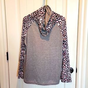 Cowl Neck Casual Tunic